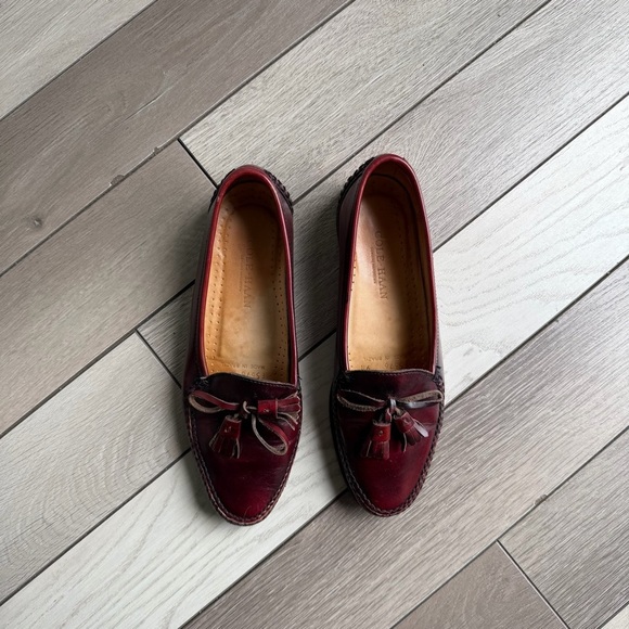 Cole Haan Pinch Tassel Loafers - Burgundy main image 4